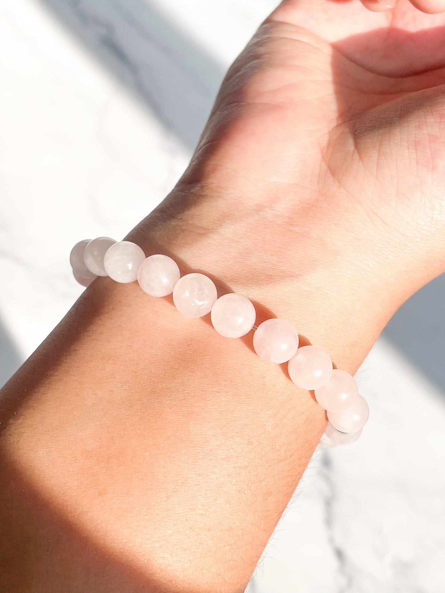 Pulsera Cuarzo Rosa