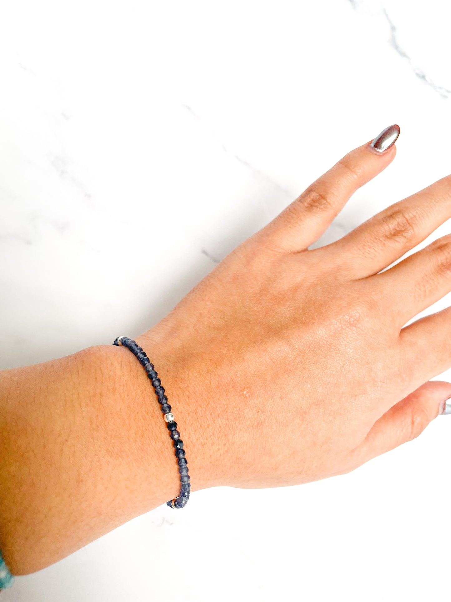 Pulsera Manifest zafiro azul
