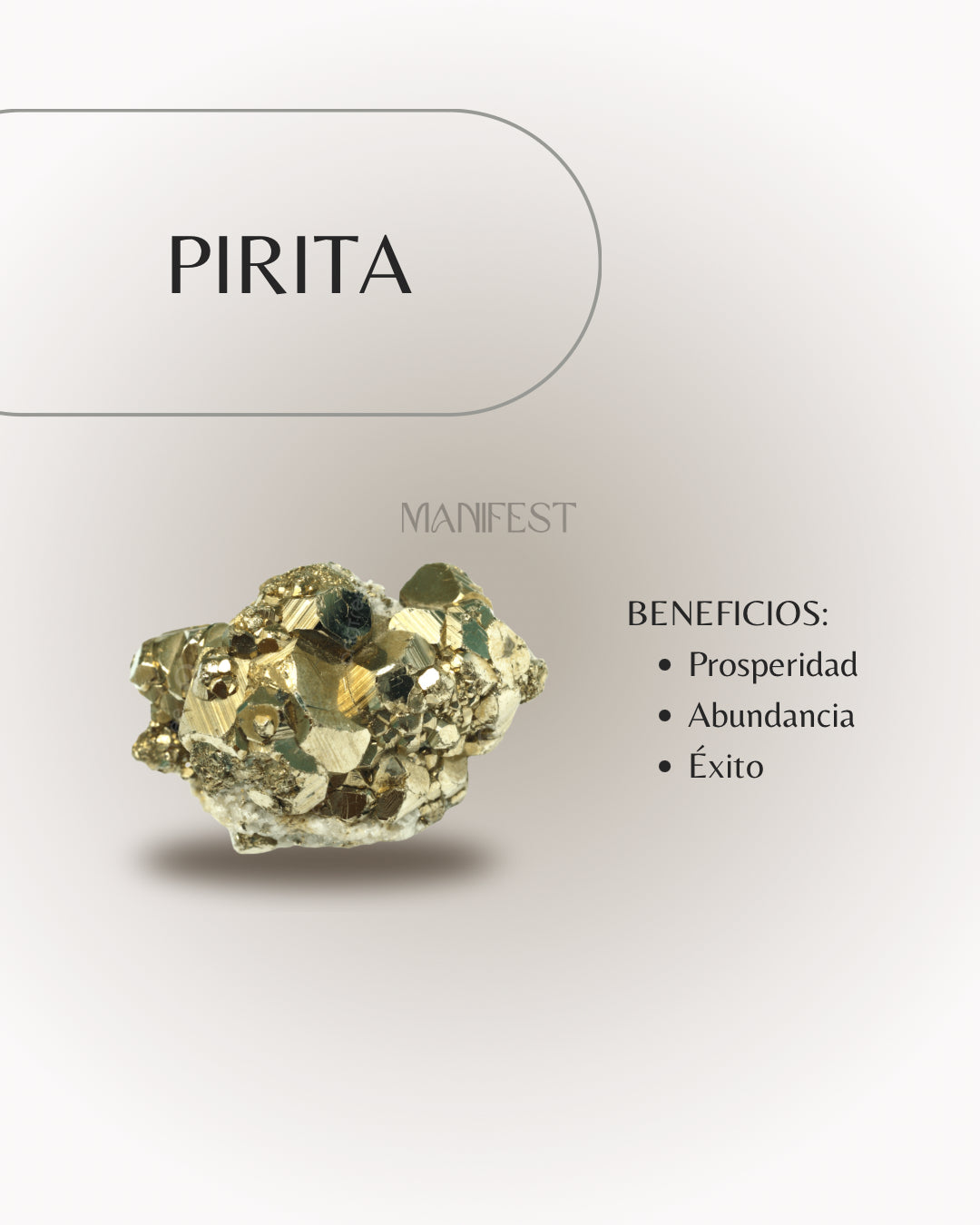 Pulsera pirita