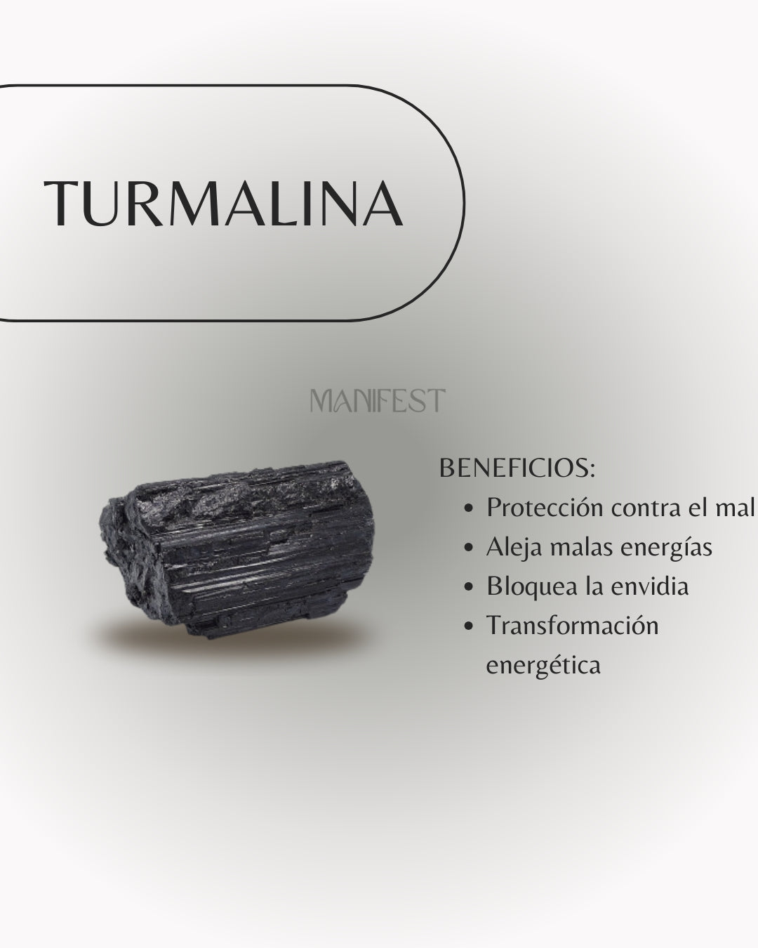 Anillo Triple Origen Turmalina Negra