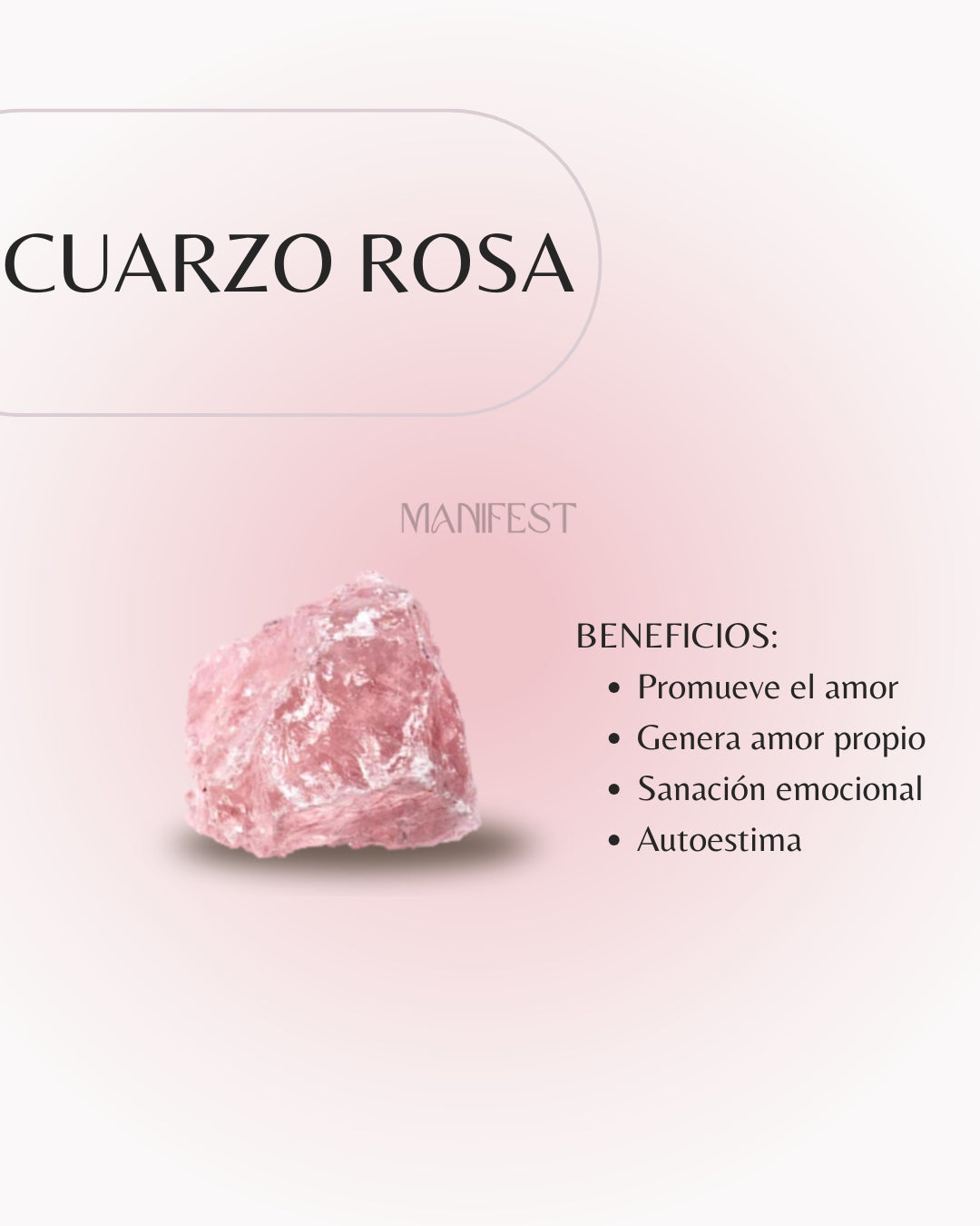Pulsera Cuarzo Rosa