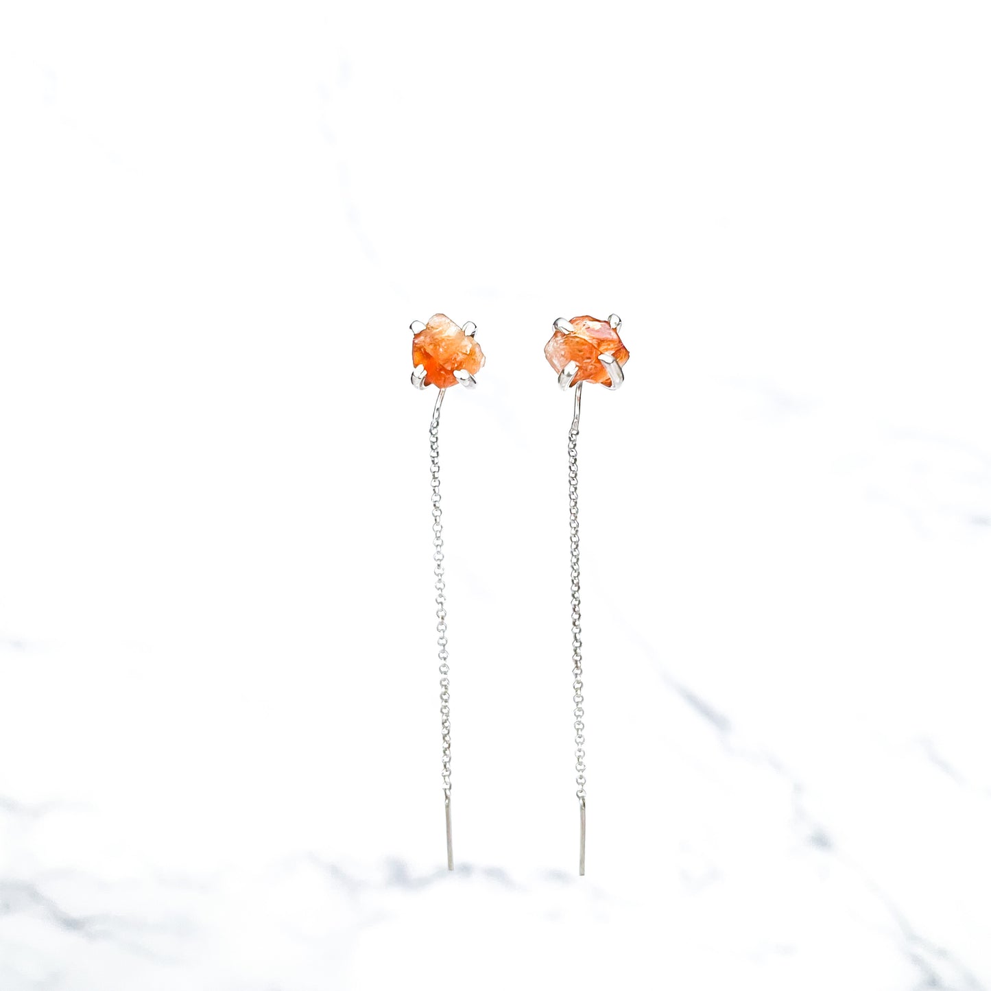 Aretes Naturales Citrino