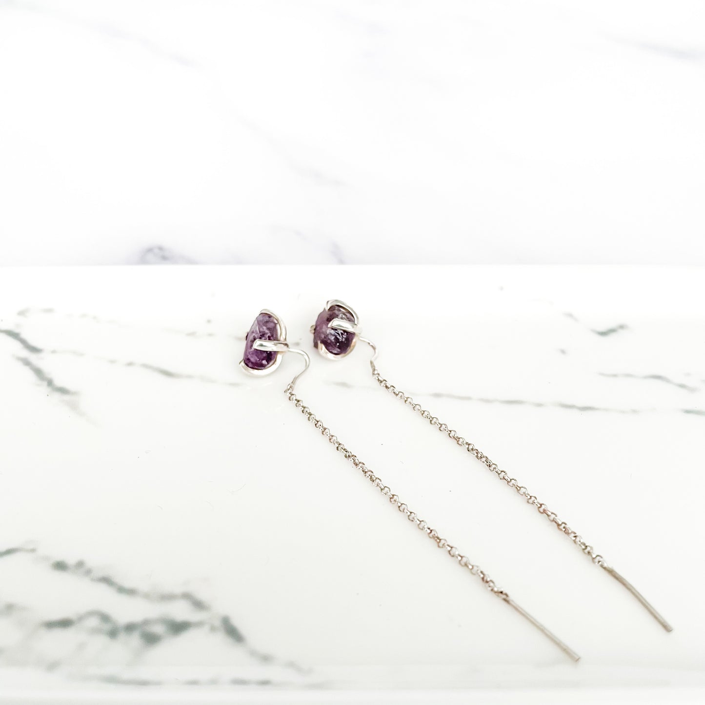 Aretes Naturales Amatista