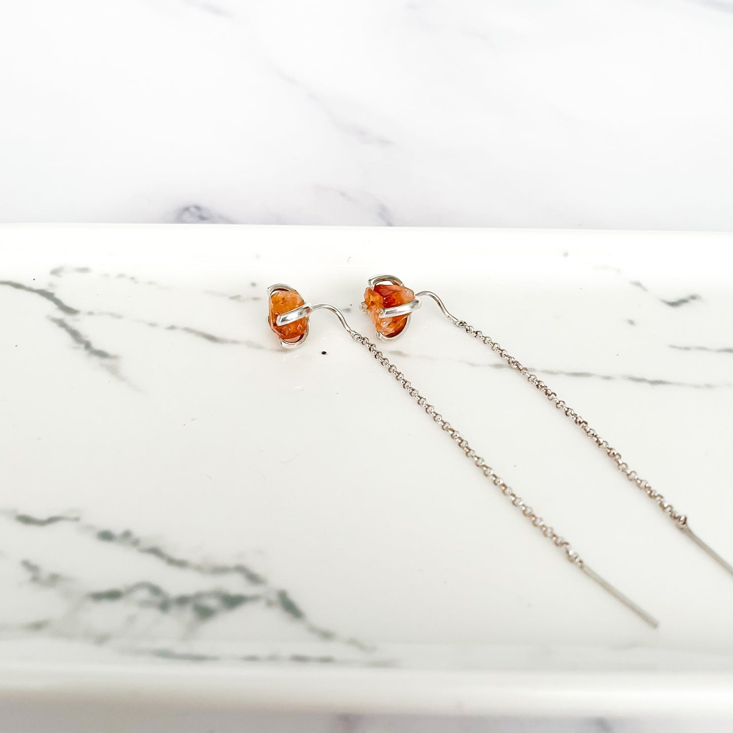 Aretes Naturales Citrino