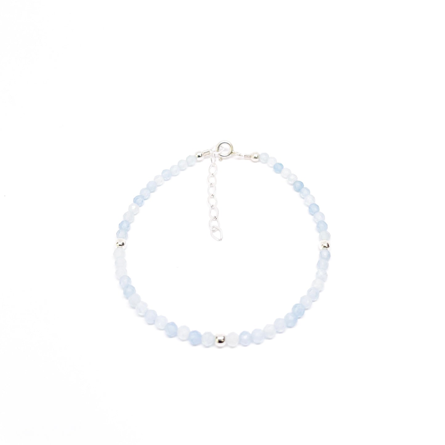 Pulsera Manifest Aguamarina