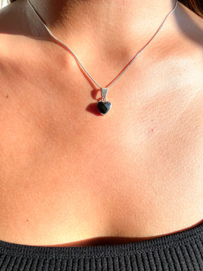 Collar natural love Ónix