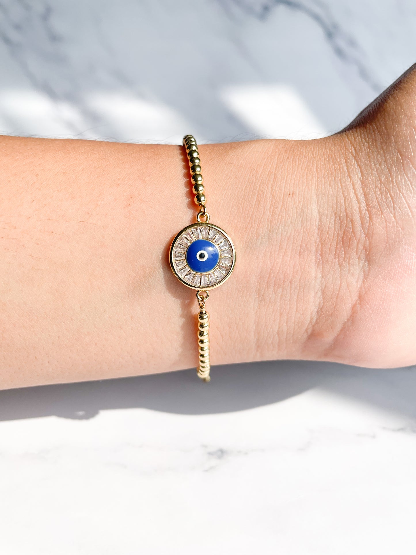 Pulsera Regulable Ojo Capsula Circones