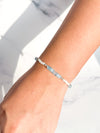 Pulsera Essence Aguamarina / Piedra luna