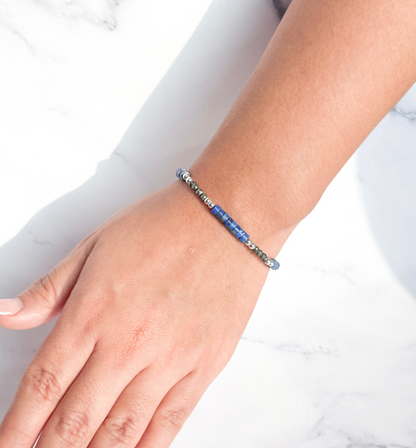 Pulsera Essence Lapislázuli/ Pirita