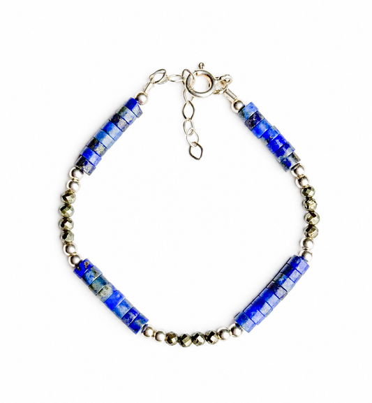 Pulsera Essence Lapislázuli/ Pirita