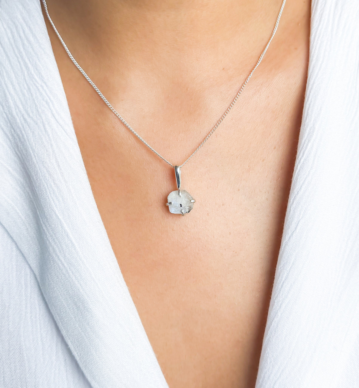 Collar Origen piedra luna