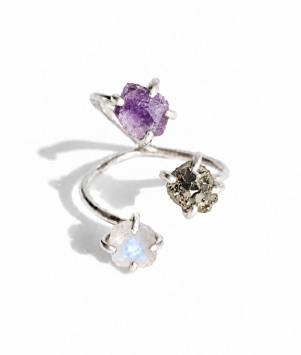 Anillo triple calma