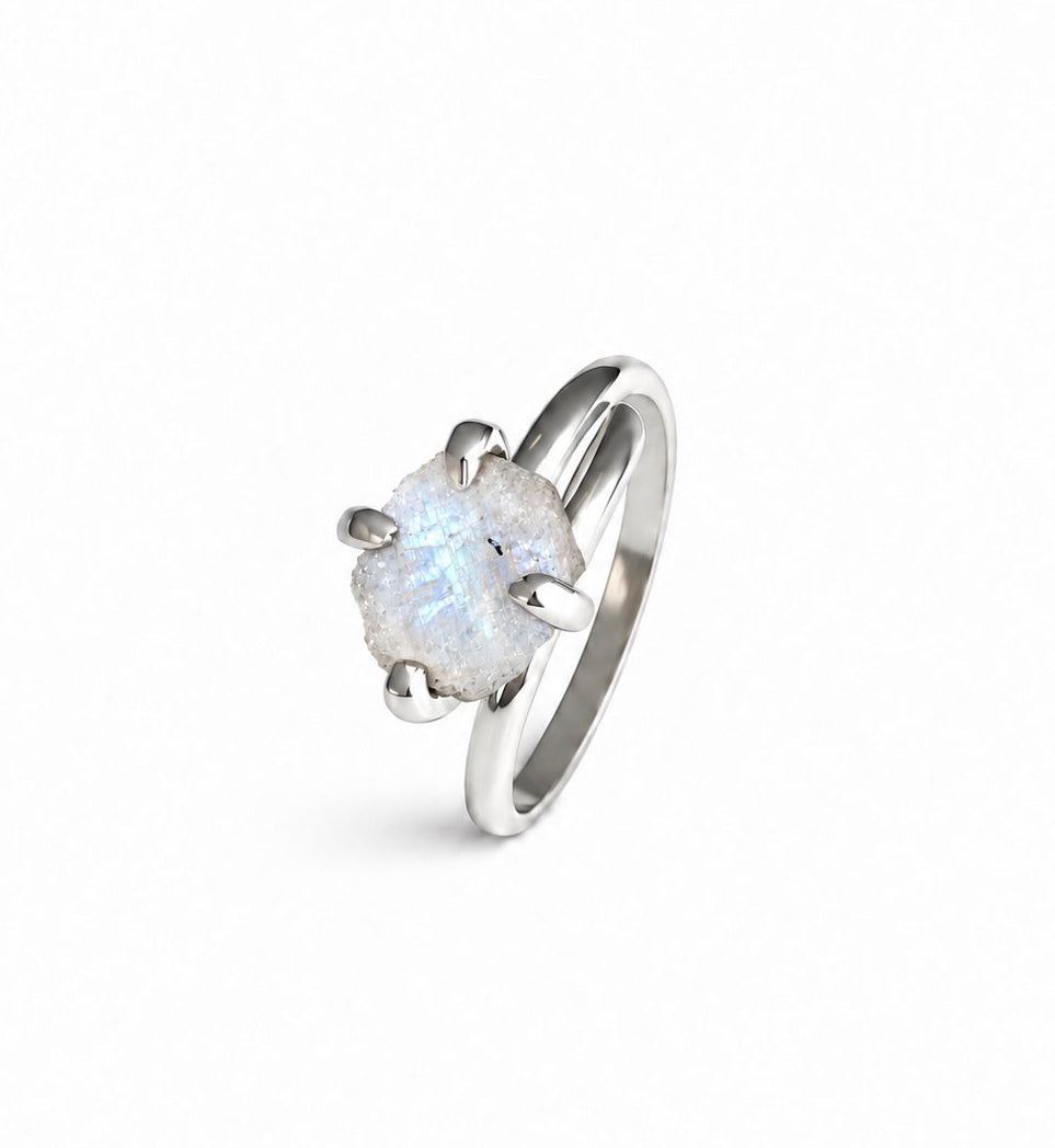 Anillo Origen Piedra Luna