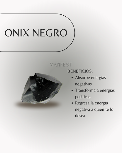 Pulsera Ónix Negro