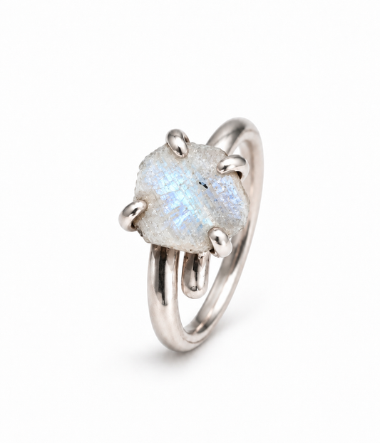 Anillo Origen Piedra Luna