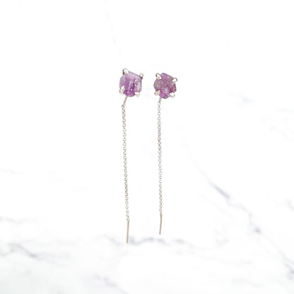 Aretes Naturales Amatista