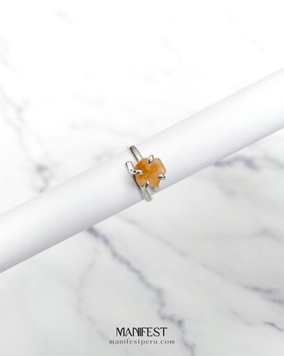 Anillo Origen Citrino (calentado)