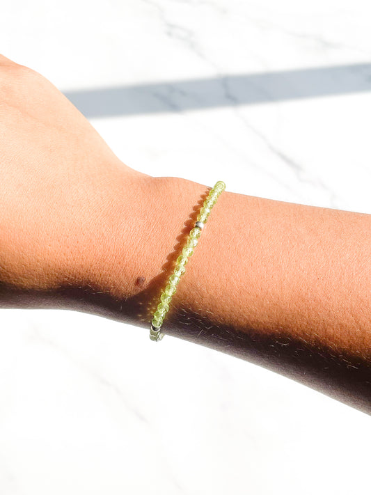 Pulsera Manifest Peridoto